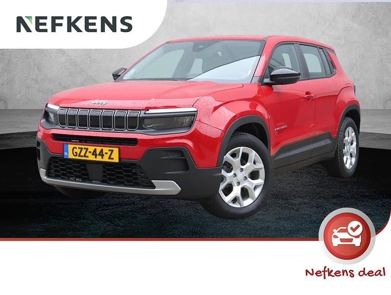Rood Nieuw 2025 Jeep Avenger EV Altitude SUV | € 29.400 (Eerlijke prijs) - Afbeelding 1/4
