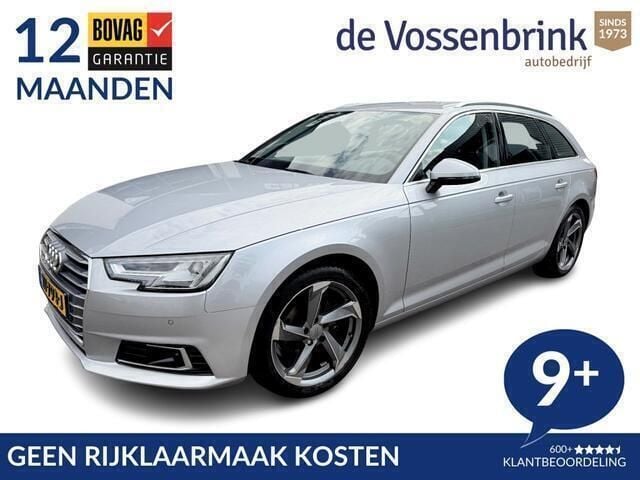Grijs, metallic lak Gebruikt 2018 Audi A4 Design Stationwagen | € 18.950 (Super prijs) - Afbeelding 1/4