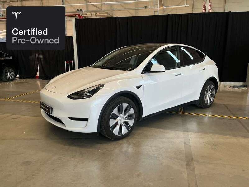 Wit Gebruikt 2022 Tesla Model Y SUV | € 38.000 - Afbeelding 1/4