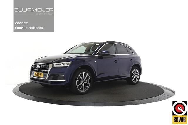 Blauw Occasion 2020 Audi Q5 S-Line SUV | € 29.900 (Super prijs) - Afbeelding 1/4