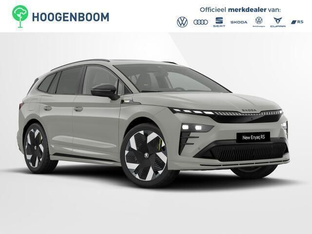 Grijs Nieuw 2025 Skoda Enyaq iV RS SUV | € 65.245 - Afbeelding 1/4