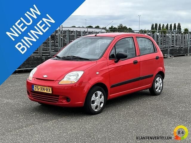 Rood Gebruikt 2007 Chevrolet Matiz Hatchback | € 1.950 (Iets duurder) - Afbeelding 1/4