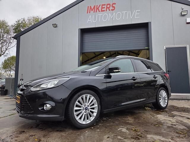 Zwart Gebruikt 2014 Ford Focus Titanium Stationwagen | € 4.200 (Goede deal) - Afbeelding 1/4