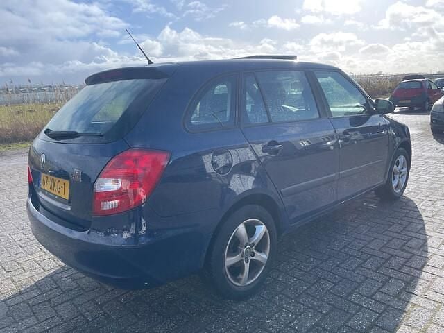 Occasion Skoda Fabia GreenLine 75 PK (55 kW) 2012 Blauw Stationwagen