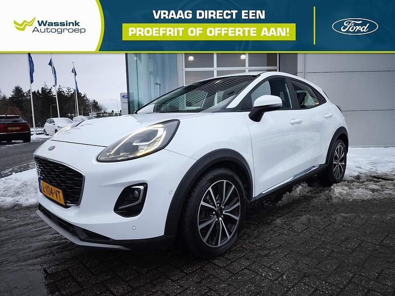 Wit Occasion 2020 Ford Puma Titanium X SUV | € 17.420 (Eerlijke prijs) - Afbeelding 1/4