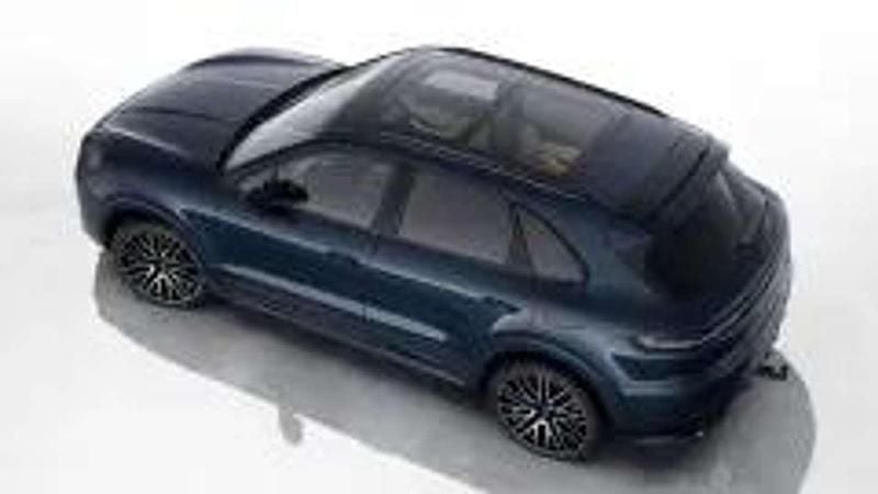 Nieuw Porsche Cayenne Black Edition 470 PK (345 kW) 2025 Blauw SUV