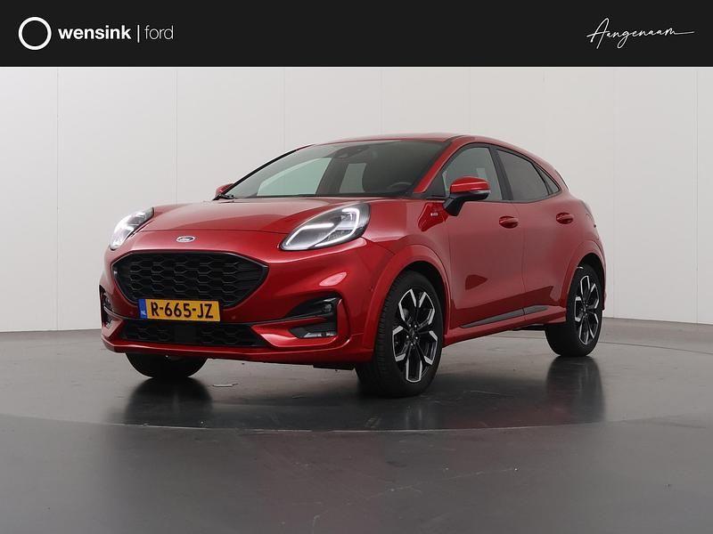 Rood Occasion 2021 Ford Puma ST-Line X SUV | € 23.435 (Eerlijke prijs) - Afbeelding 1/4