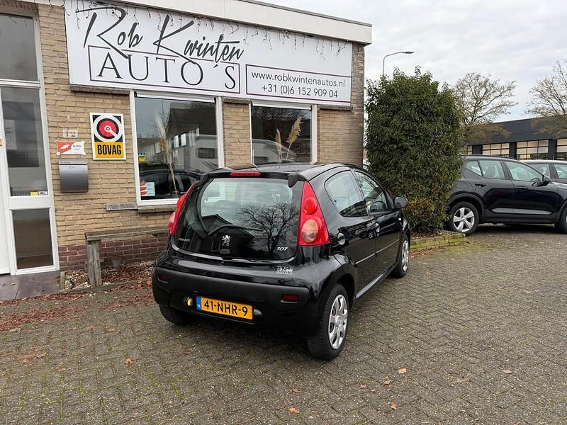Occasion Peugeot 107 68 PK (50 kW) 2009 Zwart Hatchback