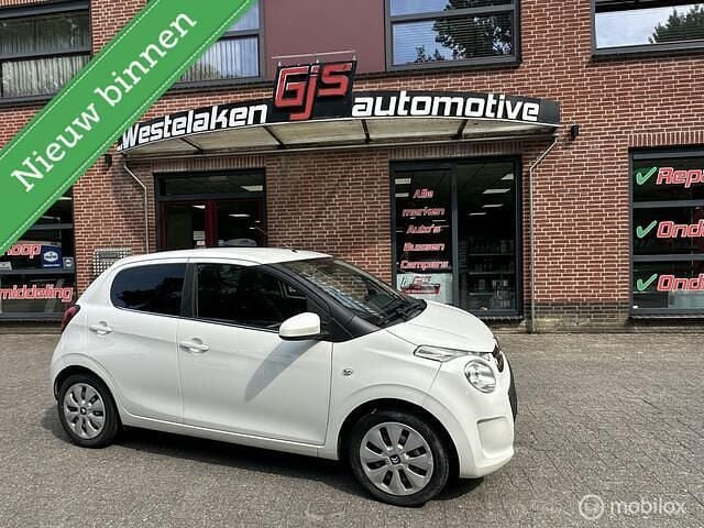 Wit Gebruikt 2018 Citroën C1 Feel Hatchback | € 4.749 (Super prijs) - Afbeelding 1/4