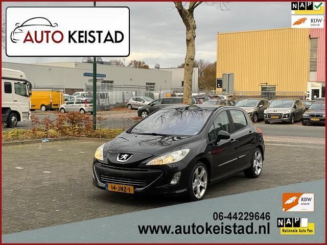 Zwart Occasion 2009 Peugeot 308 Hatchback | € 3.800 (Iets duurder) - Afbeelding 1/4