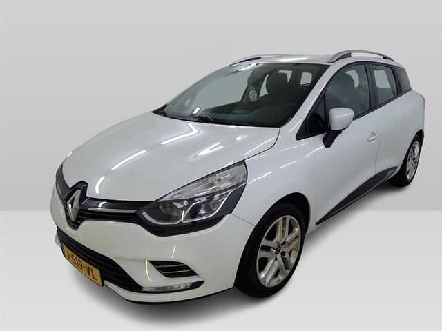 Wit (metallic) Occasion 2020 Renault Clio GrandTour Zen Stationwagen | € 6.750 (Super prijs) - Afbeelding 1/4