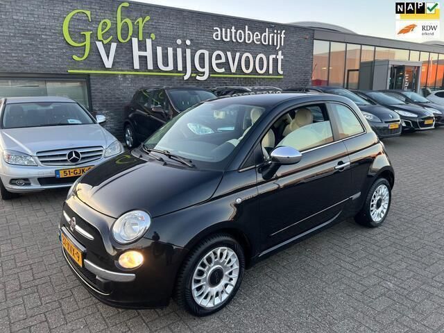 Zwart, metallic lak Gebruikt 2012 Fiat 500 Pop Hatchback | € 4.650 (Eerlijke prijs) - Afbeelding 1/4