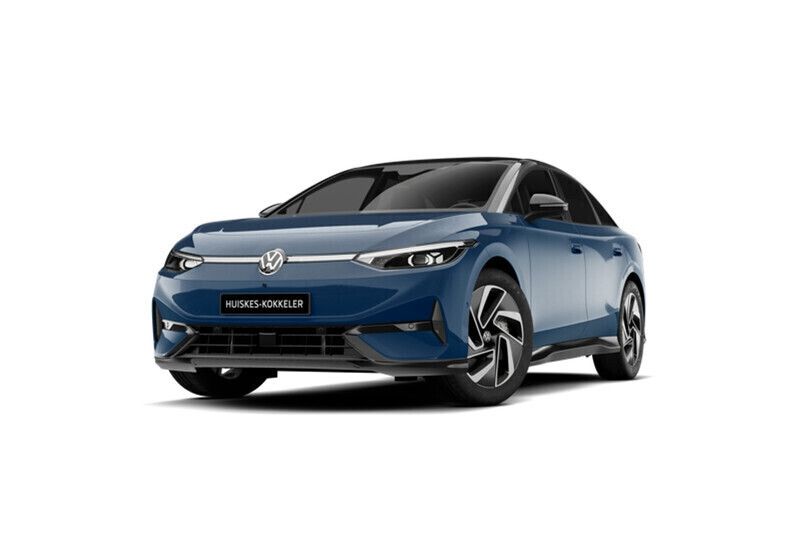 Aquamarine blue met zwart dak Nieuw 2025 VW ID.7 Pro Sedan | € 53.990 (Super prijs) - Afbeelding 1/4