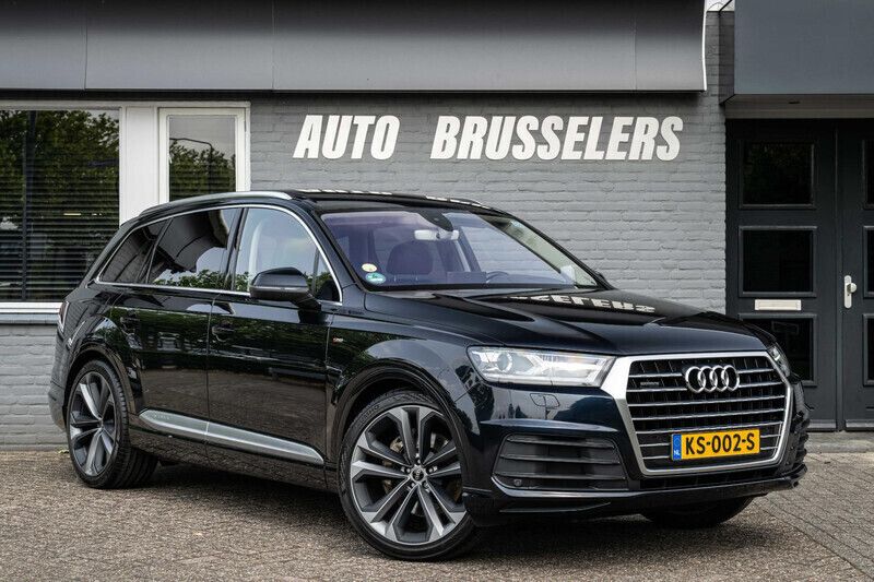 Blauw Gebruikt 2016 Audi Q7 S-line plus SUV | € 37.895 (Duur) - Afbeelding 1/4