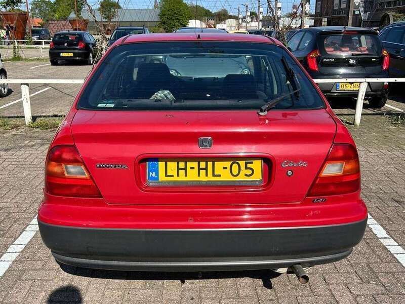 Rood Gebruikt 1995 Honda Civic Hatchback | € 6.500 - Afbeelding 1/4