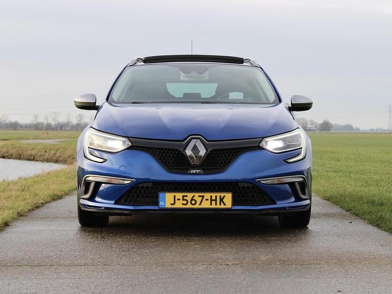 Occasion Renault Mégane GrandTour GT 206 PK (151 kW) 2017 Blauw Stationwagen