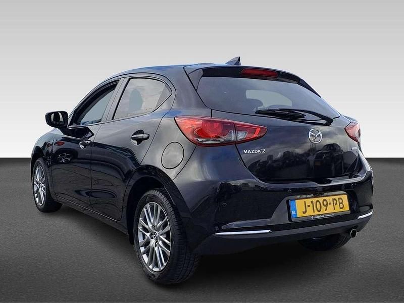 Occasion Mazda 2 Luxury 90 PK (66 kW) 2020 Zwart (metallic) Hatchback
