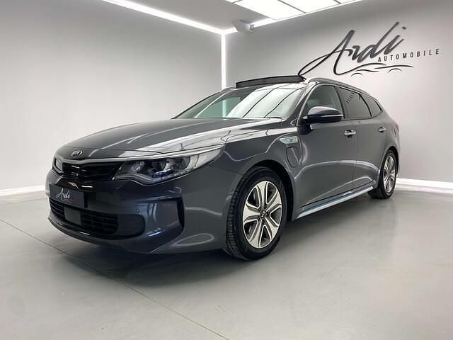 Grijs Gebruikt 2017 Kia Optima Stationwagen | € 22.950 - Afbeelding 1/4