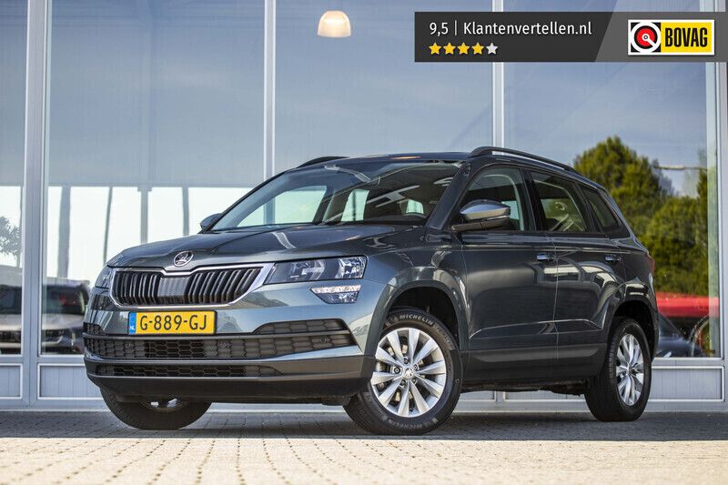 Grijs Gebruikt 2019 Skoda Karoq Ambition SUV | € 20.395 (Eerlijke prijs) - Afbeelding 1/4