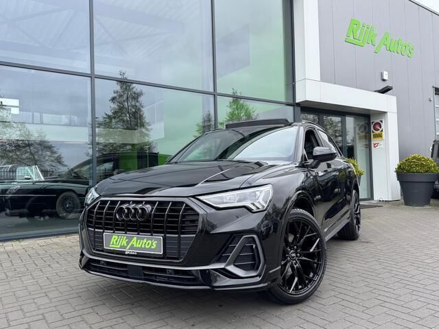 Zwart Gebruikt 2019 Audi Q3 S-Line SUV | € 33.995 (Eerlijke prijs) - Afbeelding 1/4
