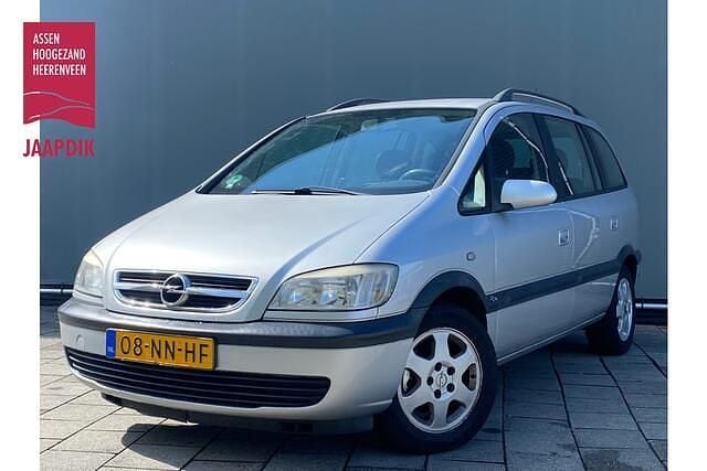 Grijs Gebruikt 2004 Opel Zafira Comfort MPV | € 999 (Eerlijke prijs) - Afbeelding 1/4