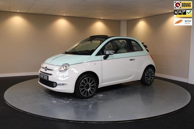 Wit Gebruikt 2018 Fiat 500C Collezione Cabriolet | € 12.940 (Eerlijke prijs) - Afbeelding 1/4