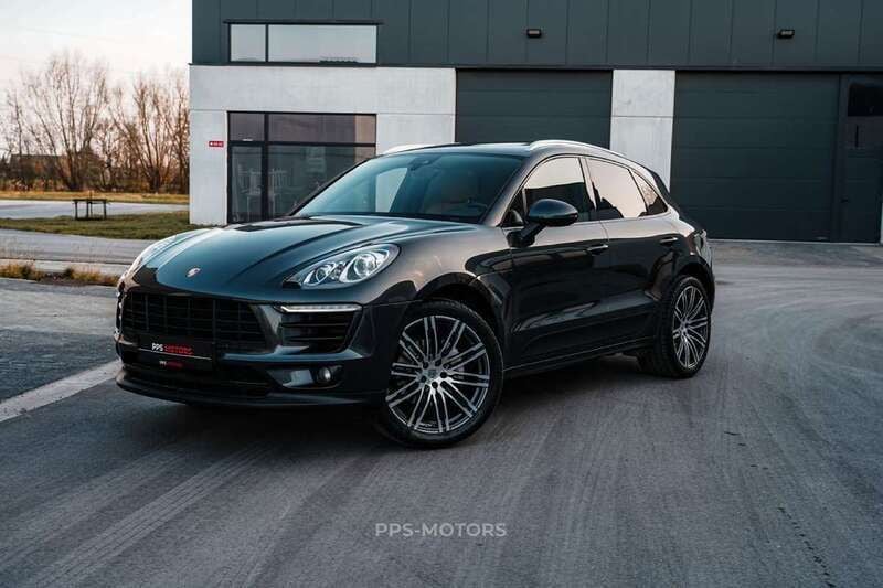 Brons Gebruikt 2018 Porsche Macan Turbo SUV | € 31.500 (Eerlijke prijs) - Afbeelding 1/4
