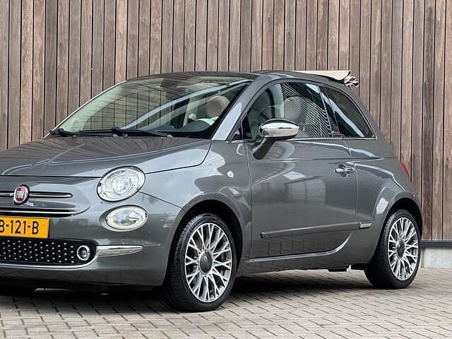 Occasion Fiat 500C Lounge 80 PK (58 kW) 2016 Grijs (metallic) Cabriolet