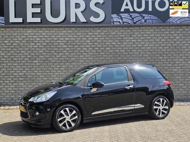 Zwart Gebruikt 2014 Citroën DS3 So Chic Hatchback | € 6.350 (Eerlijke prijs) - Afbeelding 1/4