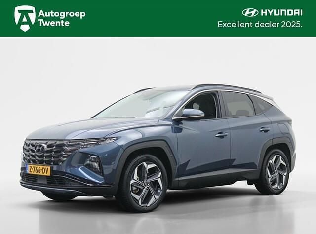 Teal blue (blauw metallic) Gebruikt 2024 Hyundai Tucson Comfort SUV | € 35.750 (Goede deal) - Afbeelding 1/4