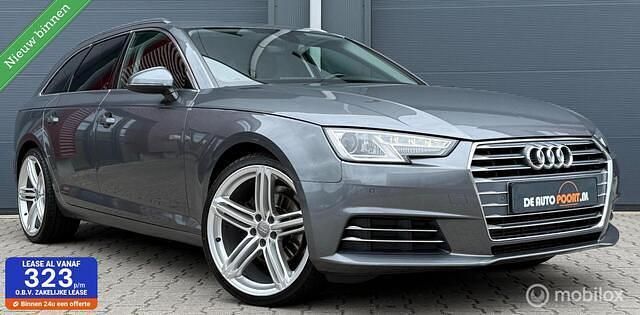 Grijs Gebruikt 2018 Audi A4 Sport Stationwagen | € 19.950 (Super prijs) - Afbeelding 1/4