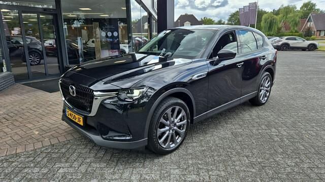 Zwart Gebruikt 2023 Mazda CX-60 Exclusive-Line SUV | € 39.950 (Eerlijke prijs) - Afbeelding 1/4