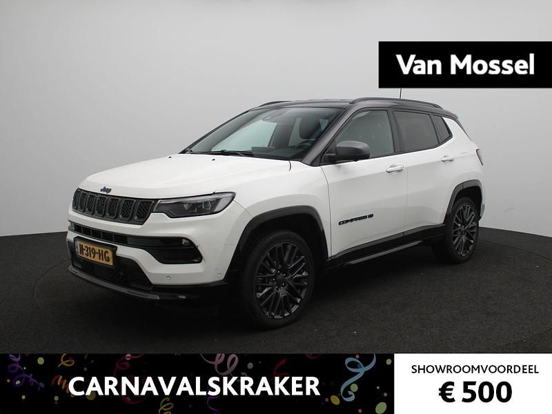 Wit Occasion 2021 Jeep Compass 80th Anniversary SUV | € 23.445 (Eerlijke prijs) - Afbeelding 1/3