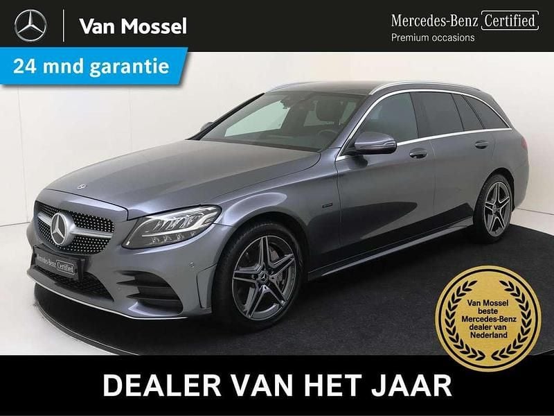 Grijs Occasion 2021 Mercedes C300e Business Stationwagen | € 31.945 (Eerlijke prijs) - Afbeelding 1/4