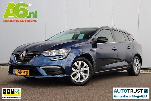 Blauw Gebruikt 2020 Renault Mégane GrandTour LIMITED Stationwagen | € 11.900 (Goede deal) - Afbeelding 1/4