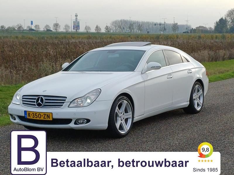 Wit Gebruikt 2006 Mercedes CLS350 Sedan | € 9.995 (Goede deal) - Afbeelding 1/4