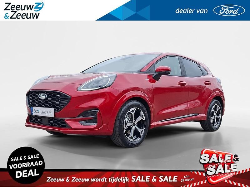 Nieuw Ford Puma ST-Line 125 PK (91 kW) 2025 Rood SUV