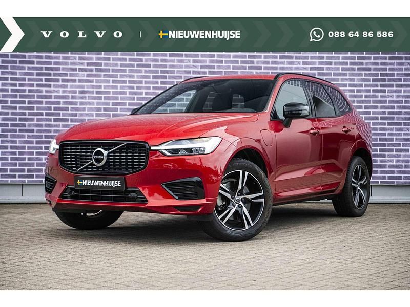 Rood Gebruikt 2021 Volvo XC60 R-Design SUV | € 38.899 (Super prijs) - Afbeelding 1/3