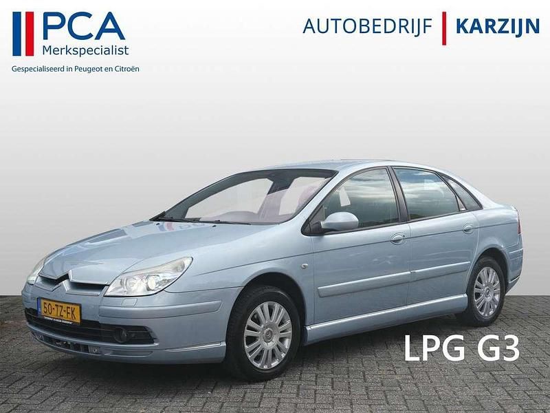 Blauw Gebruikt 2007 Citroën C5 Exclusive Hatchback | € 3.450 - Afbeelding 1/4