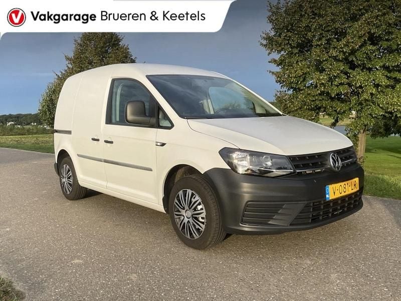 Wit Occasion 2018 VW Caddy Trendline MPV | € 9.350 (Super prijs) - Afbeelding 1/4