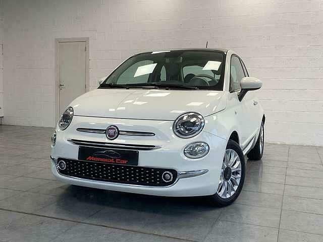 Wit Gebruikt 2017 Fiat 500 Lounge Hatchback | € 10.499 (Eerlijke prijs) - Afbeelding 1/4