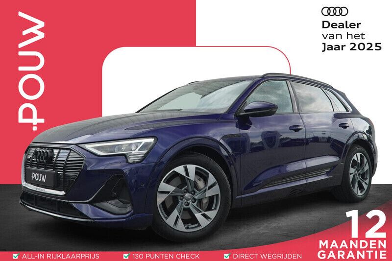 Blauw Gebruikt 2019 Audi e-tron S-Line SUV | € 29.950 (Iets duurder) - Afbeelding 1/4