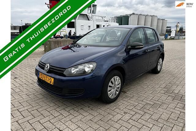 Blauw (metallic) Gebruikt 2010 VW Golf VI Hatchback | € 4.150 (Goede deal) - Afbeelding 1/4