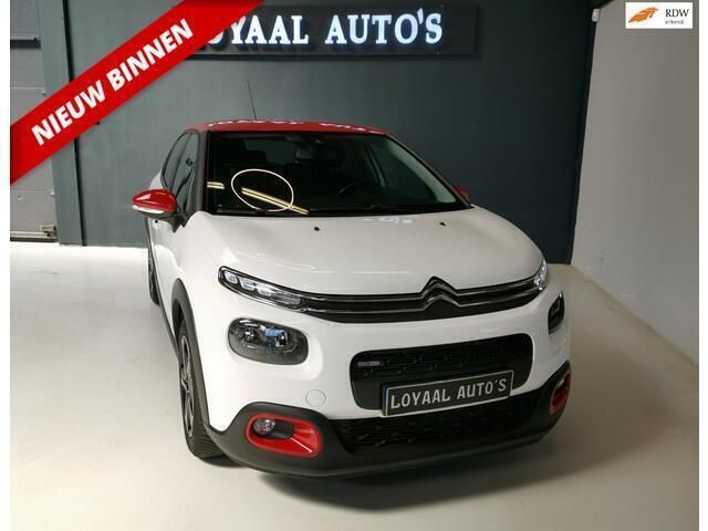 Wit Gebruikt 2017 Citroën C3 PureTech Hatchback | € 7.999 (Eerlijke prijs) - Afbeelding 1/4