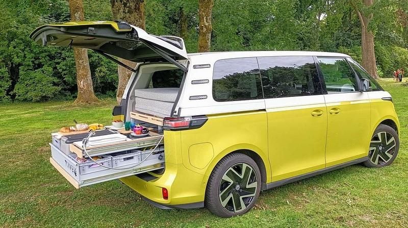 Geel Gebruikt 2022 VW ID. Buzz Pro MPV | € 68.900 - Afbeelding 1/4