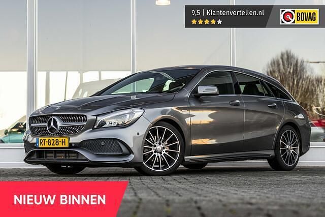 Grijs (metallic) Occasion 2018 Mercedes CLA180 Shooting Brake AMG Stationwagen | € 21.450 (Goede deal) - Afbeelding 1/4