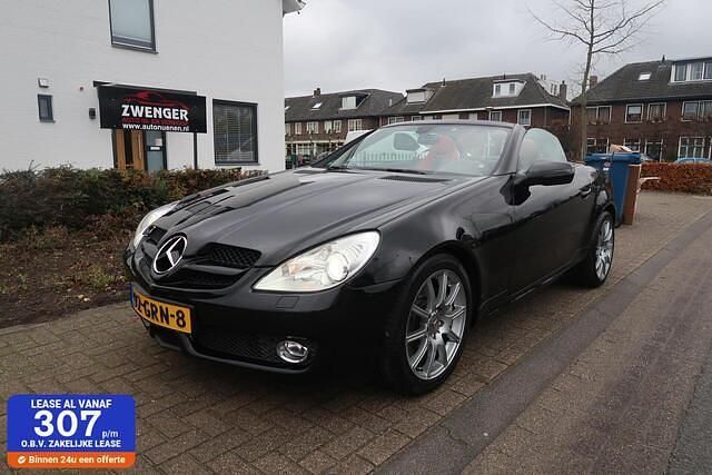 Zwart Gebruikt 2008 Mercedes SLK350 Cabriolet | € 18.950 (Duur) - Afbeelding 1/4
