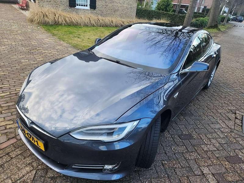 Occasion Tesla Model S 450 kW (612 PK) 2018 Grijs Hatchback