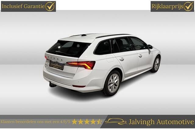 Occasion Skoda Octavia Business Line 112 PK (82 kW) 2021 Wit Stationwagen