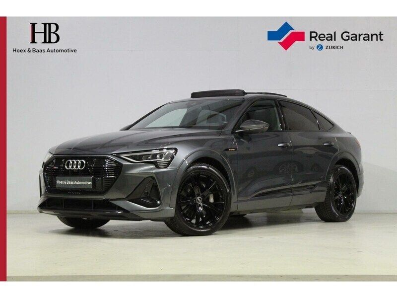 Grijs Gebruikt 2021 Audi e-tron Sportback S-Line SUV | € 38.845 (Eerlijke prijs) - Afbeelding 1/4